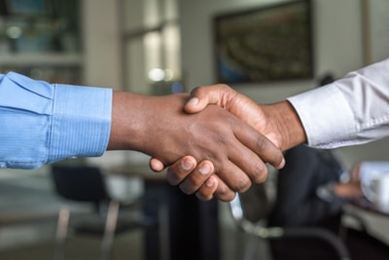 Employee benefits Handshake